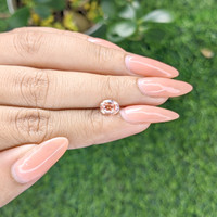 1.20 Ct. Padparadscha Sapphire from Madagascar Life Style