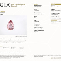 2.26 Ct. Padparadscha Sapphire from Madagascar Scan Report