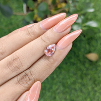 2.26 Ct. Padparadscha Sapphire from Madagascar Life Style