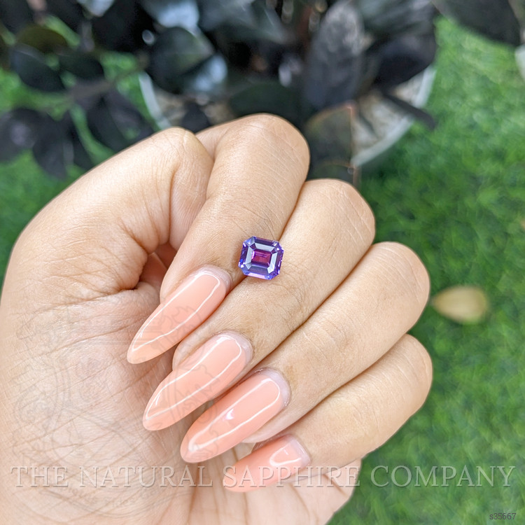 2.01 Ct. Purple Sapphire from Madagascar