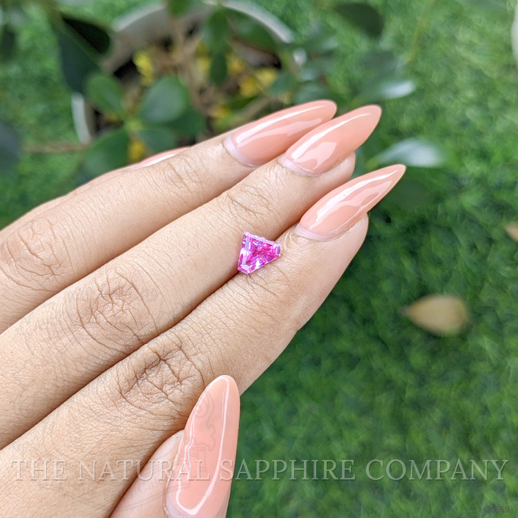 1.06 Ct. Purplish Pink Sapphire from Madagascar