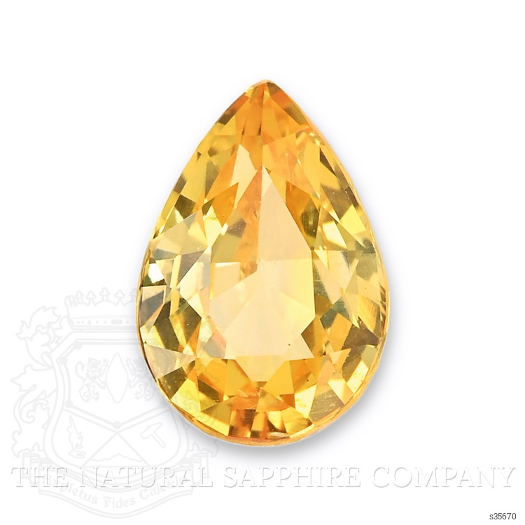 2.57 Ct. Yellow Sapphire from Ceylon (Sri Lanka)