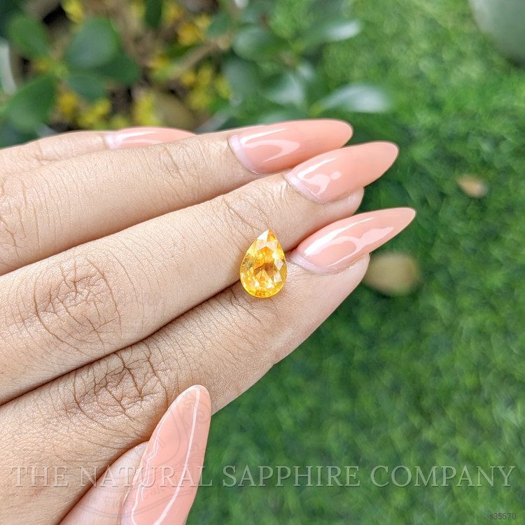 2.57 Ct. Yellow Sapphire from Ceylon (Sri Lanka)
