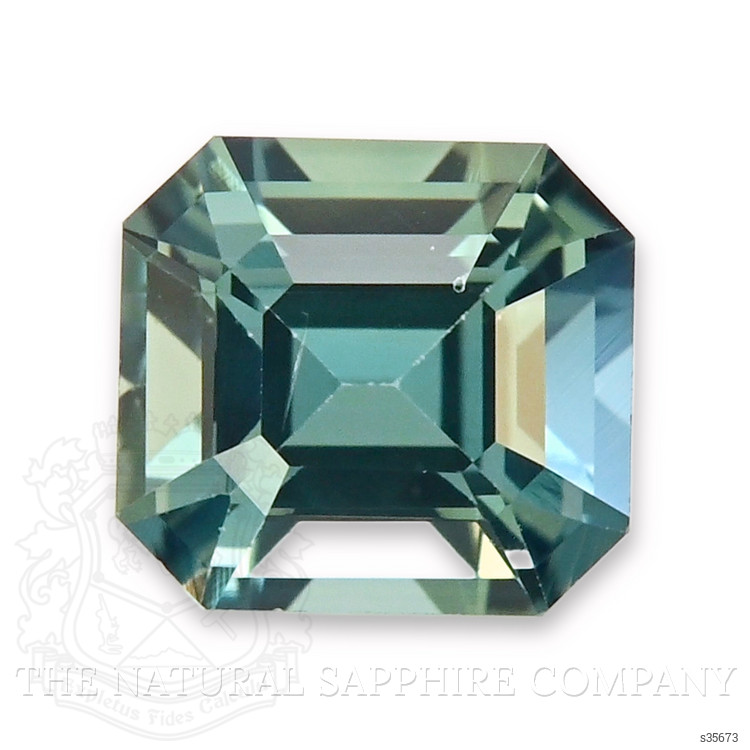 1.14 Ct. Bluish Green Sapphire from Madagascar