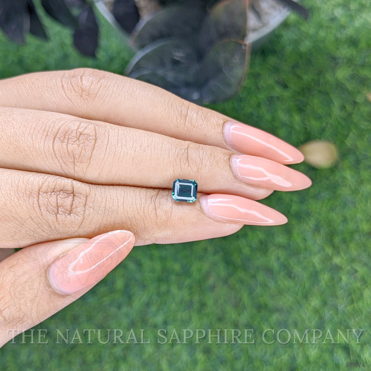 1.54 Ct. Greenish Blue Sapphire from Madagascar