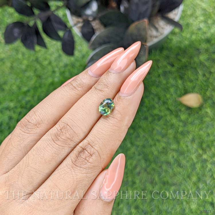 2.53 Ct. Bi Color Sapphire from Madagascar