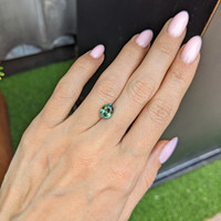 2.53 Ct. Bi Color Sapphire from Madagascar Life Style