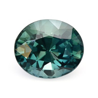 3.01 Ct. Greenish Blue Sapphire from Madagascar Video