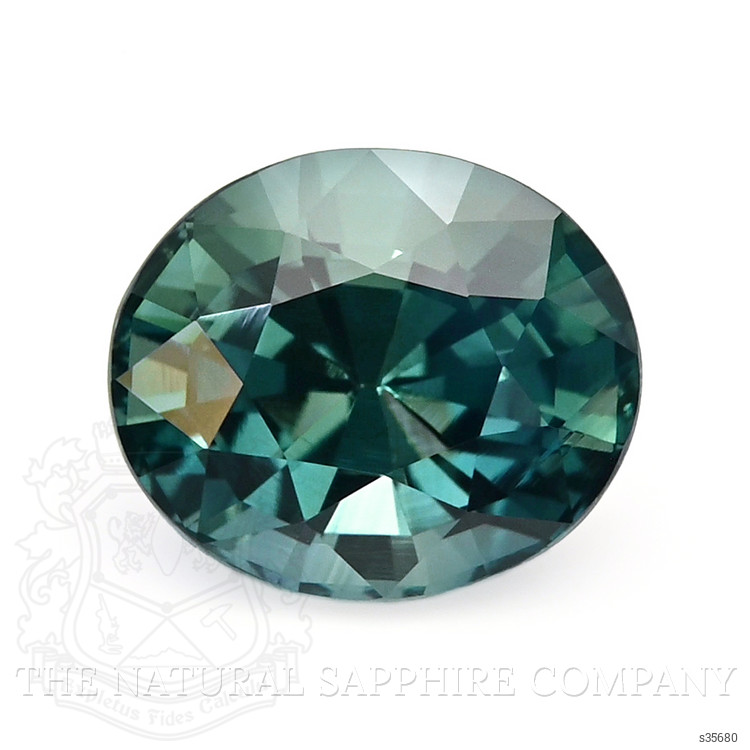 3.01 Ct. Greenish Blue Sapphire from Madagascar