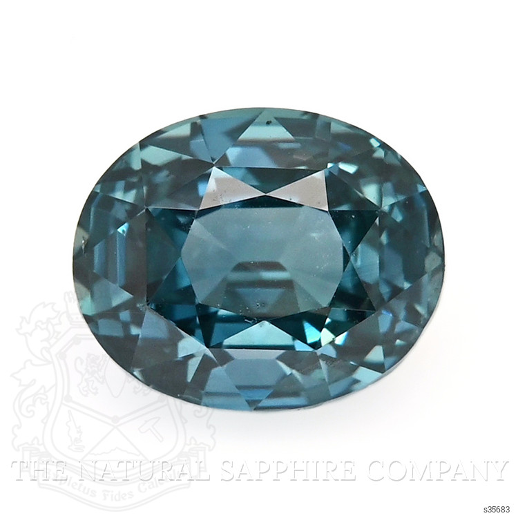 3.50 Ct. Greenish Blue Sapphire from Madagascar