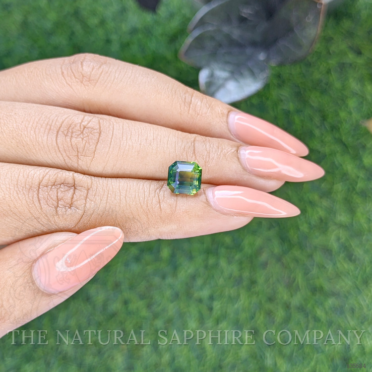 3.50 Ct. Yellowish Green Sapphire from Madagascar