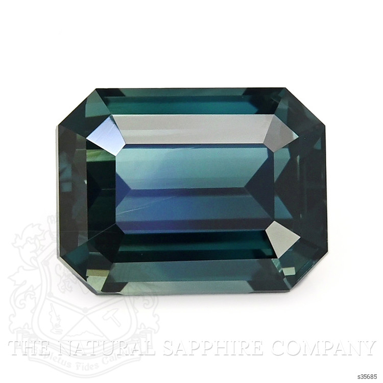 5.05 Ct. Bluish Green Sapphire from Madagascar