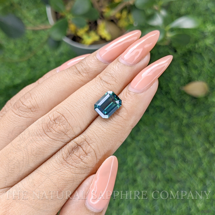 5.05 Ct. Bluish Green Sapphire from Madagascar