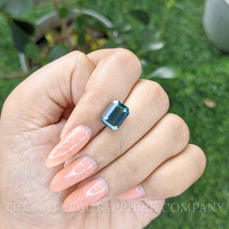 5.05 Ct. Bluish Green Sapphire from Madagascar