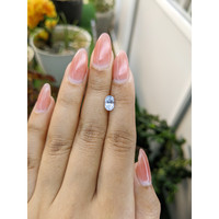 1.48 Ct. Blue Sapphire from Madagascar Life Style