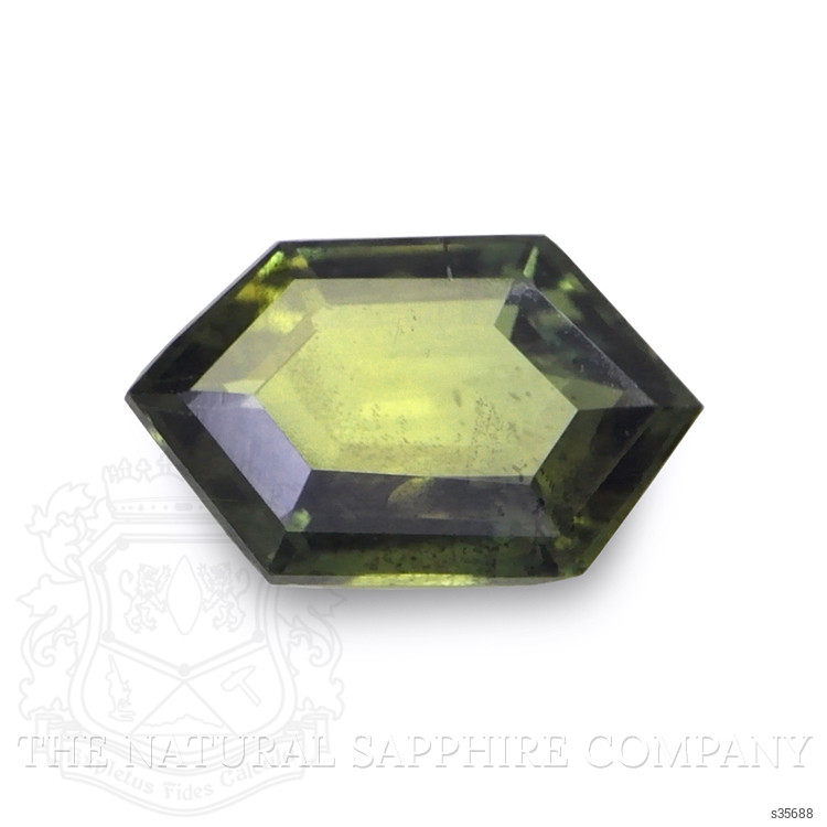 1.09 Ct. Yellowish Green Sapphire from Madagascar