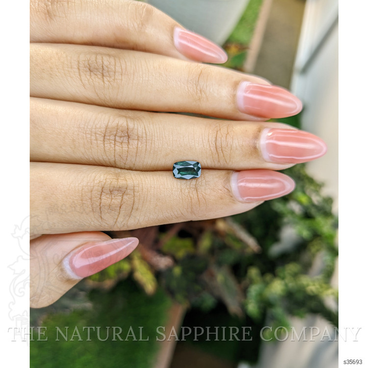 1.15 Ct. Greenish Blue Sapphire from Madagascar