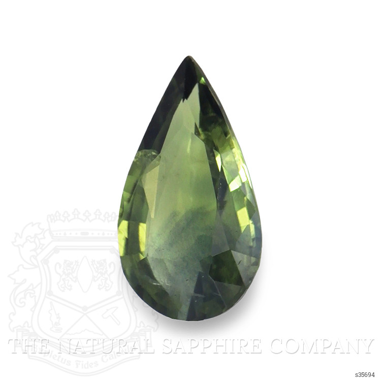 1.03 Ct. Yellowish Green Sapphire from Madagascar