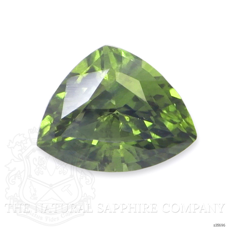 1.24 Ct. Yellowish Green Sapphire from Madagascar