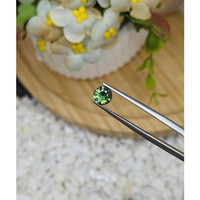 0.67 Ct. Green Sapphire from Madagascar Life Style