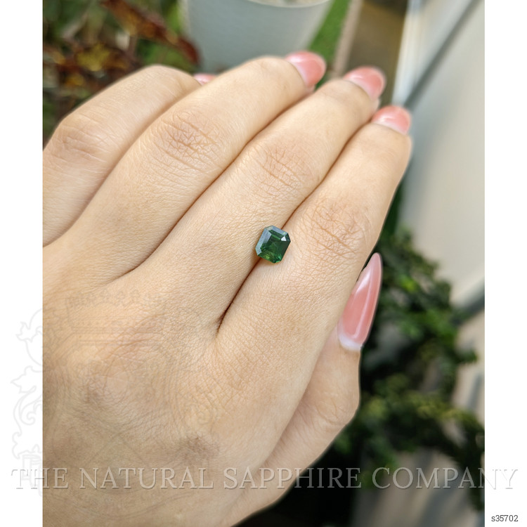 1.44 Ct. Green Sapphire from Madagascar