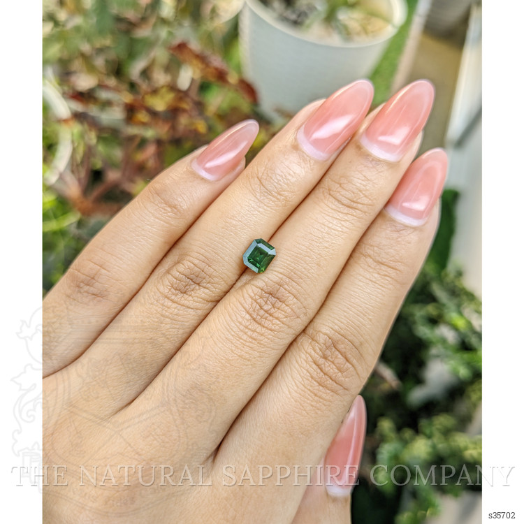 1.44 Ct. Green Sapphire from Madagascar
