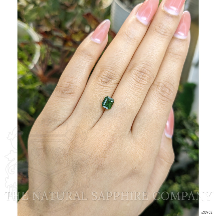 1.44 Ct. Green Sapphire from Madagascar