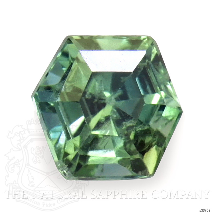 0.97 Ct. Bluish Green Sapphire from Madagascar