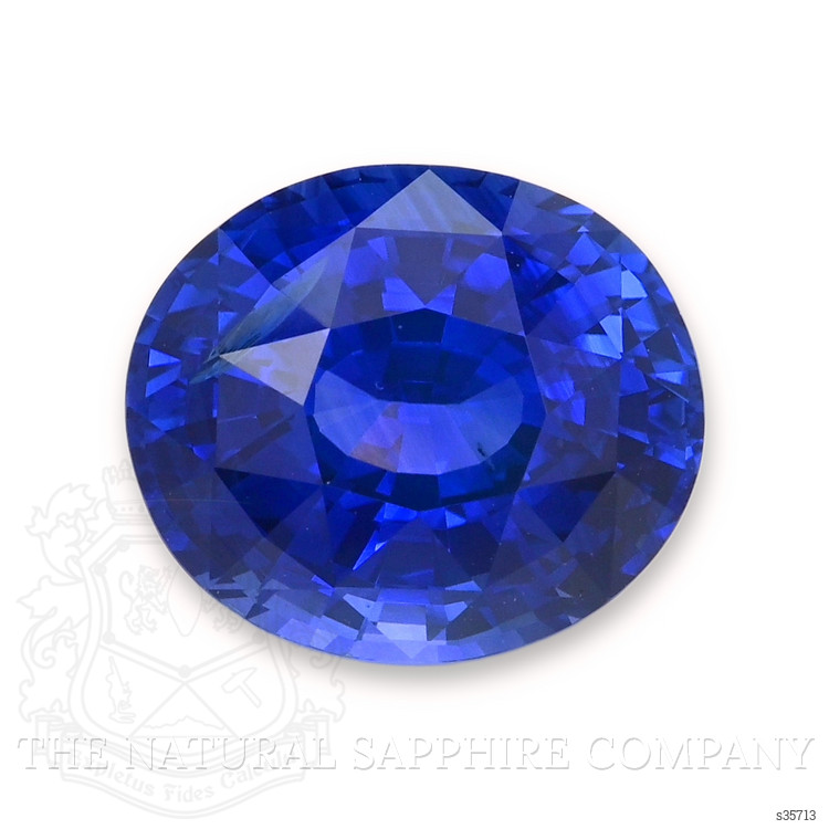 7.94 Ct. Blue Sapphire from Ceylon (Sri Lanka)