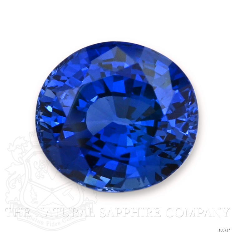 4.85 Ct. Blue Sapphire from Ceylon (Sri Lanka)