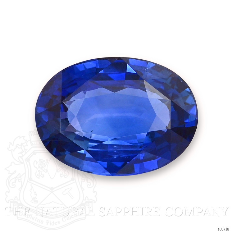4.02 Ct. Blue Sapphire from Ceylon (Sri Lanka)