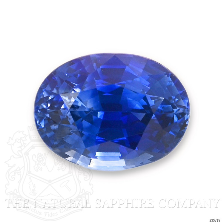4.04 Ct. Blue Sapphire from Ceylon (Sri Lanka)