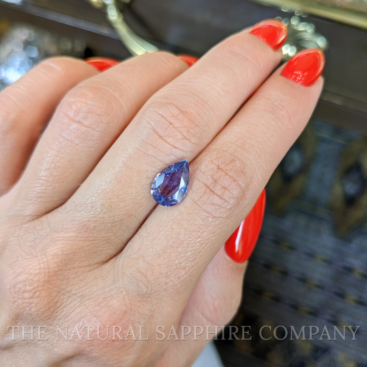 2.45 Ct. Color Change Sapphire from Ceylon (Sri Lanka)
