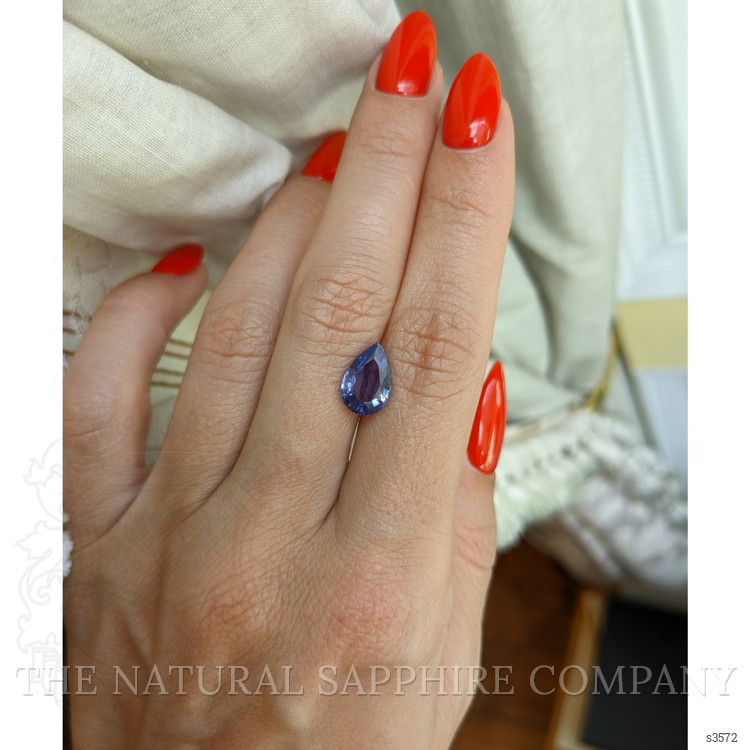 2.45 Ct. Color Change Sapphire from Ceylon (Sri Lanka)
