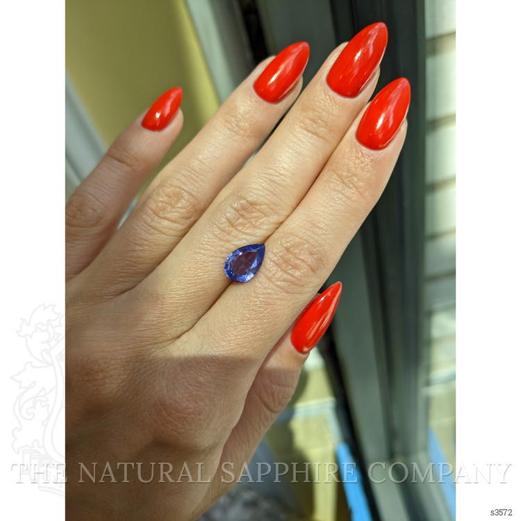 2.45 Ct. Color Change Sapphire from Ceylon (Sri Lanka)