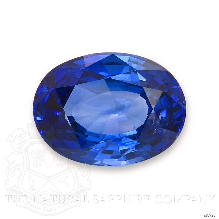 3.27 Ct. Blue Sapphire from Ceylon (Sri Lanka)