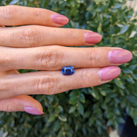 2.55 Ct. Blue Sapphire from Ceylon (Sri Lanka) Life Style