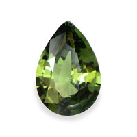 0.95 Ct. Yellowish Green Sapphire from Madagascar Video