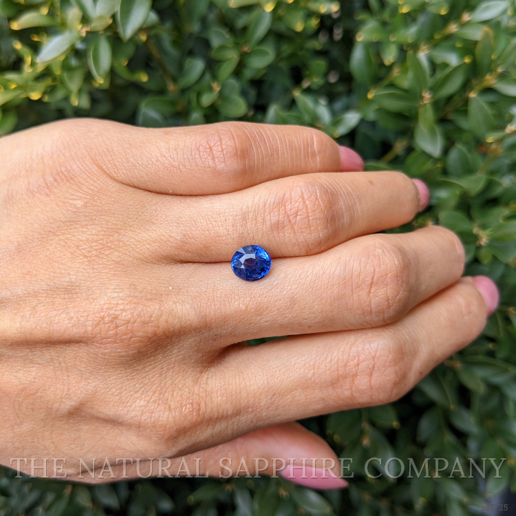 2.03 Ct. Blue Sapphire from Ceylon (Sri Lanka)
