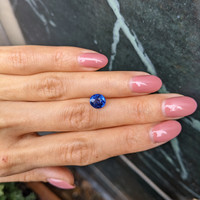 2.03 Ct. Blue Sapphire from Ceylon (Sri Lanka) Life Style