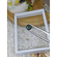 1.13 Ct. Bluish Green Sapphire from Madagascar Life Style