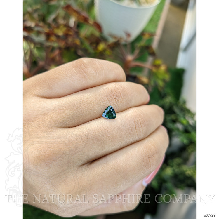 0.97 Ct. Green Sapphire from Madagascar