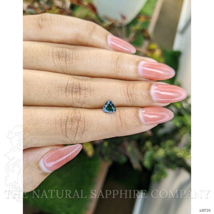 0.97 Ct. Green Sapphire from Madagascar