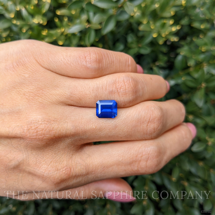 3.70 Ct. Blue Sapphire from Ceylon (Sri Lanka)