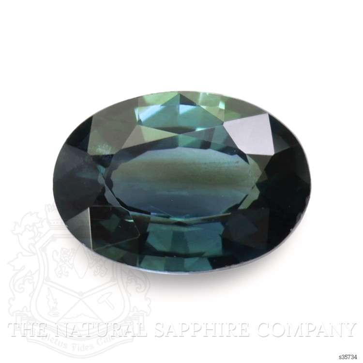 0.86 Ct. Bluish Green Sapphire from Madagascar