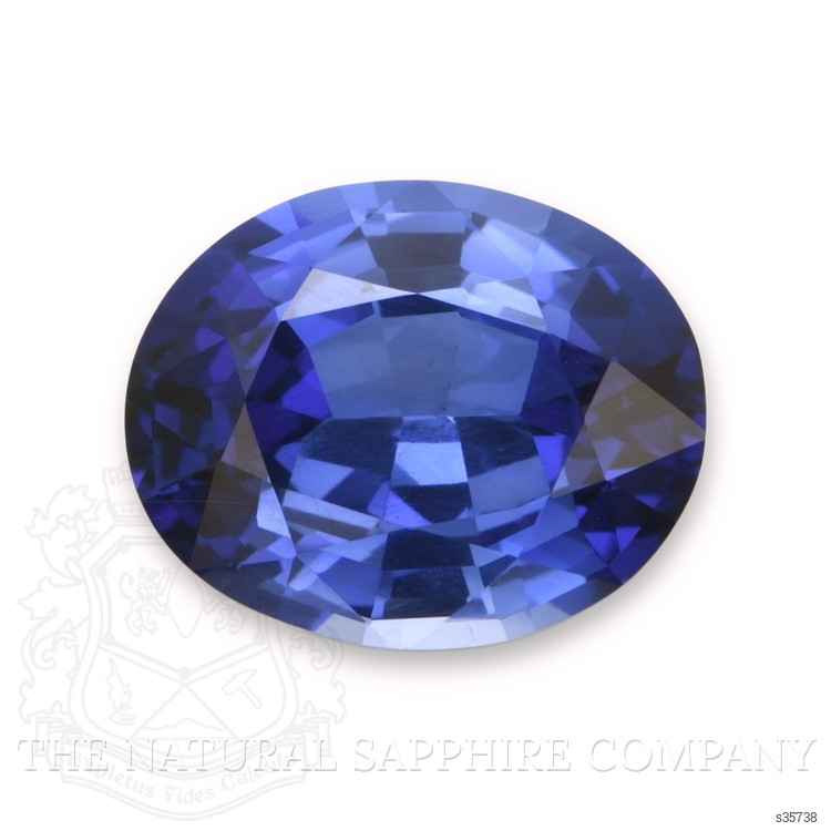 6.97 Ct. Blue Sapphire from Ceylon (Sri Lanka)