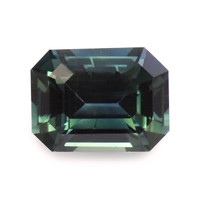 0.96 Ct. Bluish Green Sapphire from Madagascar Video