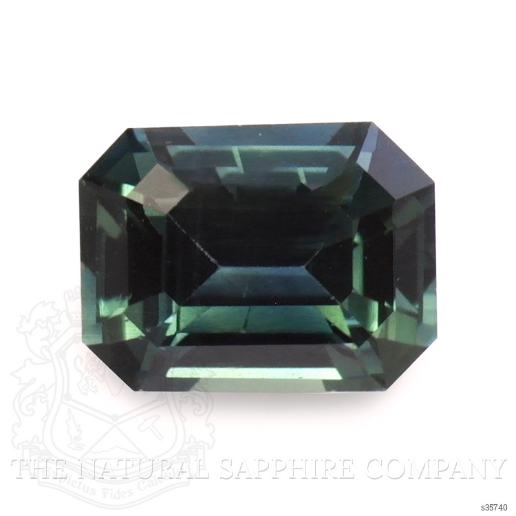 0.96 Ct. Bluish Green Sapphire from Madagascar