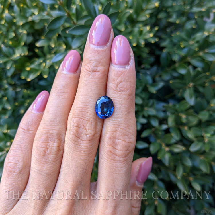 1.42 Ct. Blue Sapphire from Ceylon (Sri Lanka)