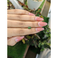 1.12 Ct. Green Sapphire from Madagascar Life Style